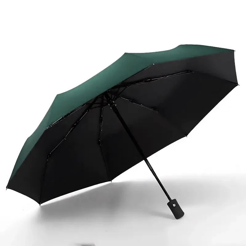 Parapluie pliant semi-automatique à 8 baleines – Unisexe