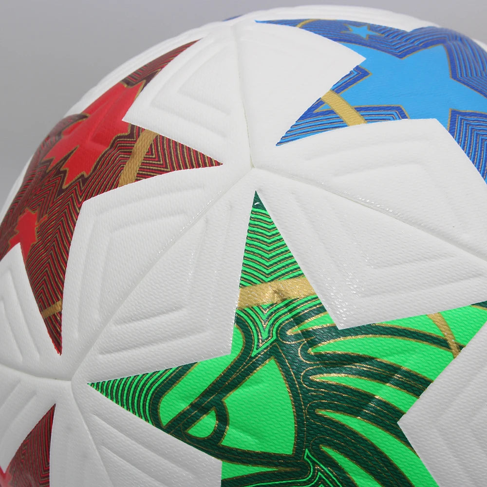 New Soccer Ball Official Size 5 PU Material High Quality Grass Outdoor Team Match Game Football Training Seamless futbol topu