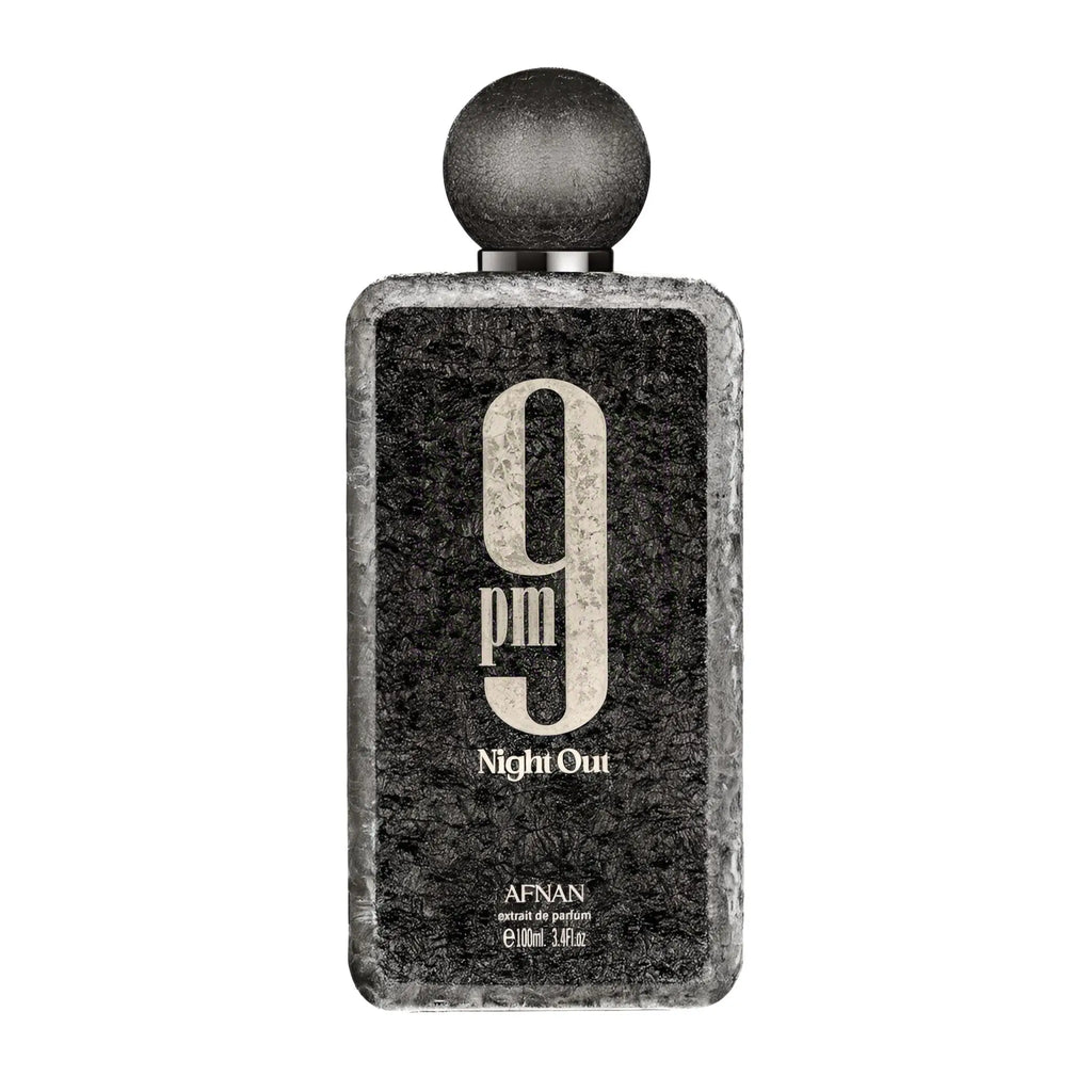 Afnan 9 PM Night Out – Extrait de Parfum 100 ml | Unisexe Chaud & Fruité