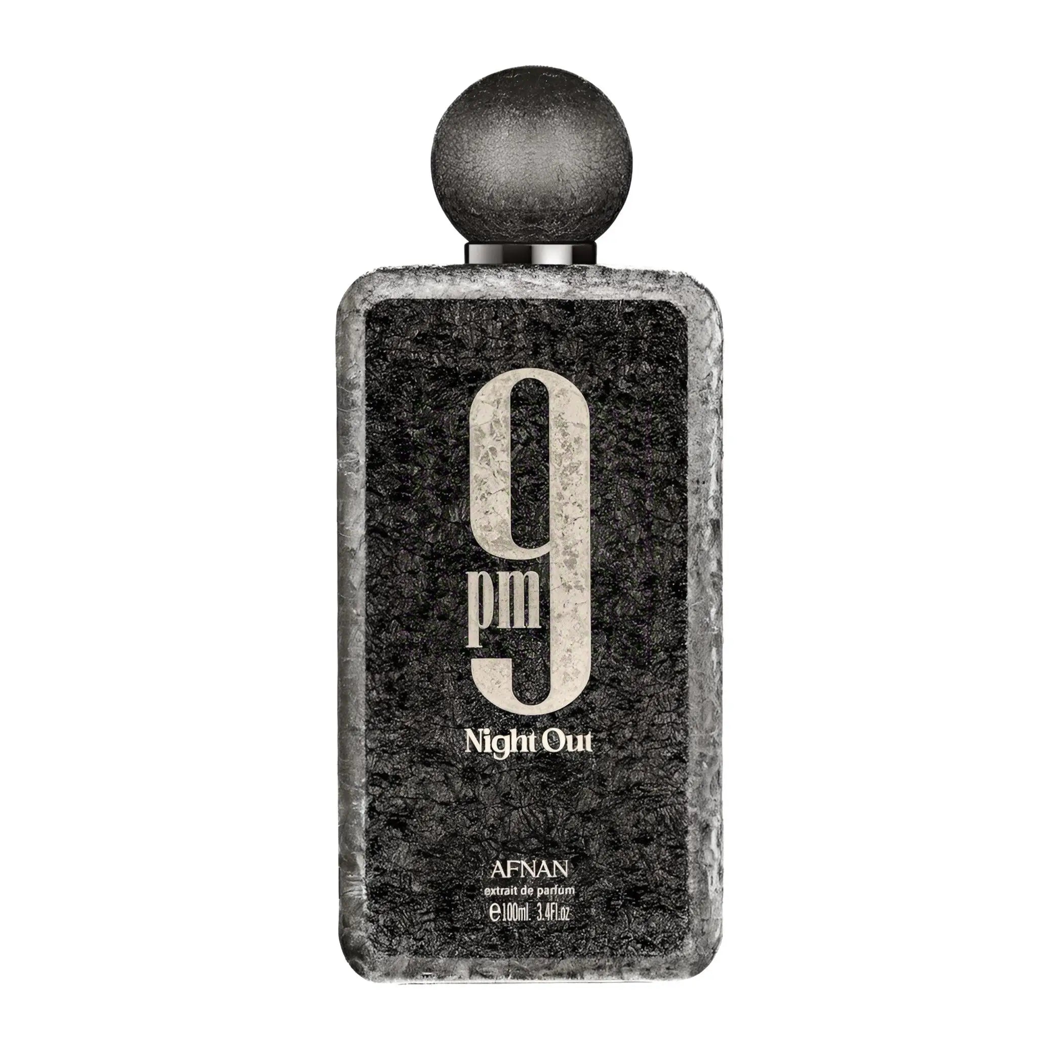 Afnan 9 PM Night Out – Extrait de Parfum 100 ml | Unisexe Chaud & Fruité