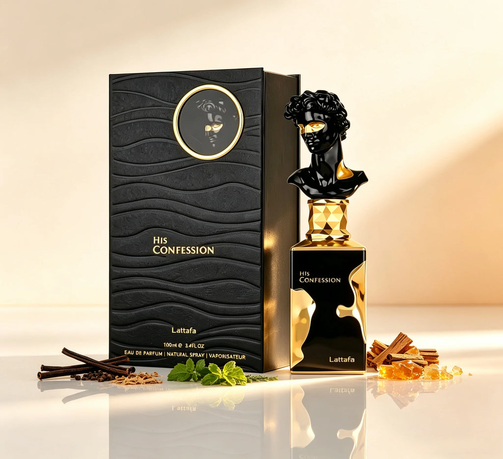 Lattafa Her & His Confession - Coffret Duo Eau de Parfum 100ml | Fragrance Orientale Boisée