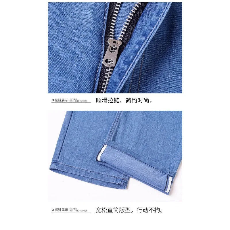 Jean Homme Slim Stretch Taille Basse – Coupe Droite Casual | Bleu, Noir, Bleu Clair