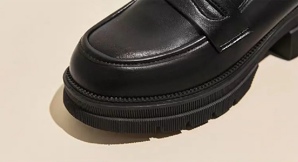Women's Retro Academic Style Loafers – Casual PU Spring/Autumn Shoes