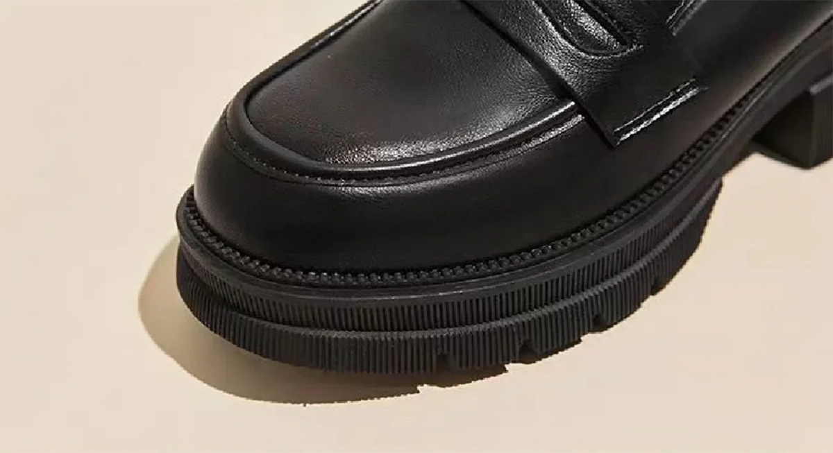 Mocassins Femme Style Universitaire Rétro – Chaussures PU Casual Printemps/Automne