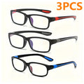 Lunettes de Lecture Sport Unisexe – Verres Polycarbonate (lot de 1 ou 3)