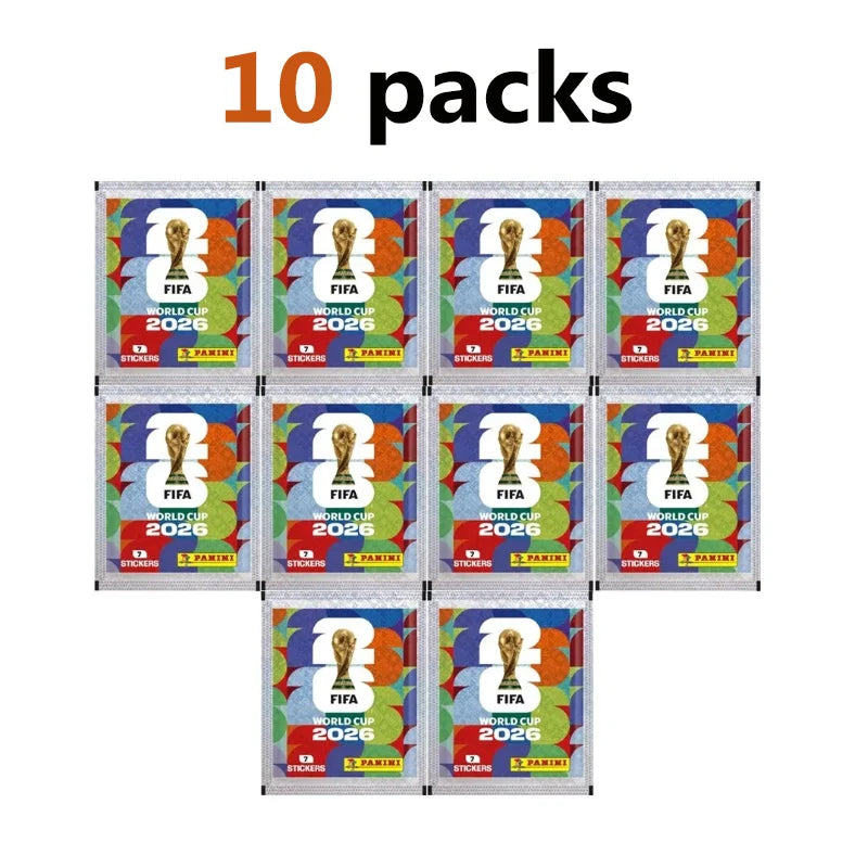2026 Panini World Cup Sticker Pack Panini Soccer Card Panini Cards Soccer Memorabilia Collection Panini Football Cards Gift