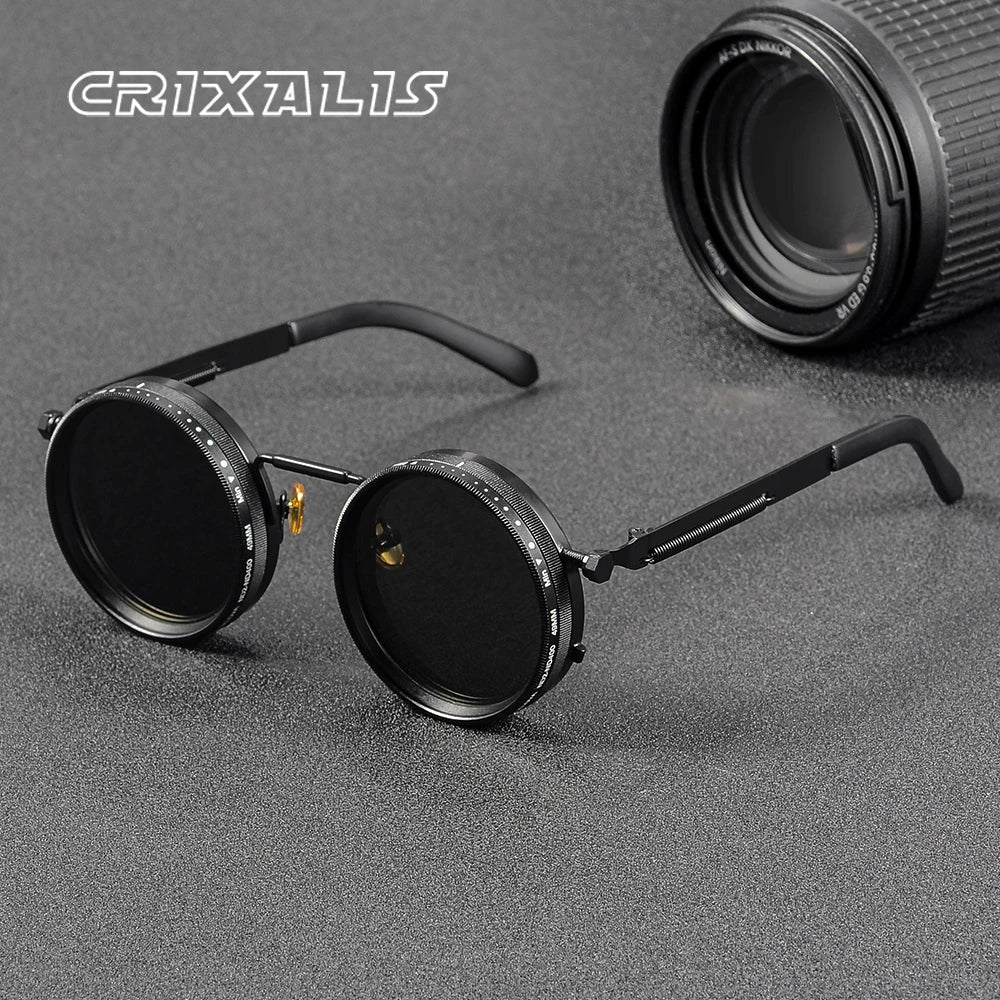 Lunettes de Soleil Polarisées CRIXALIS ND9 — Teinte Ajustable, Anti-Reflets UV400