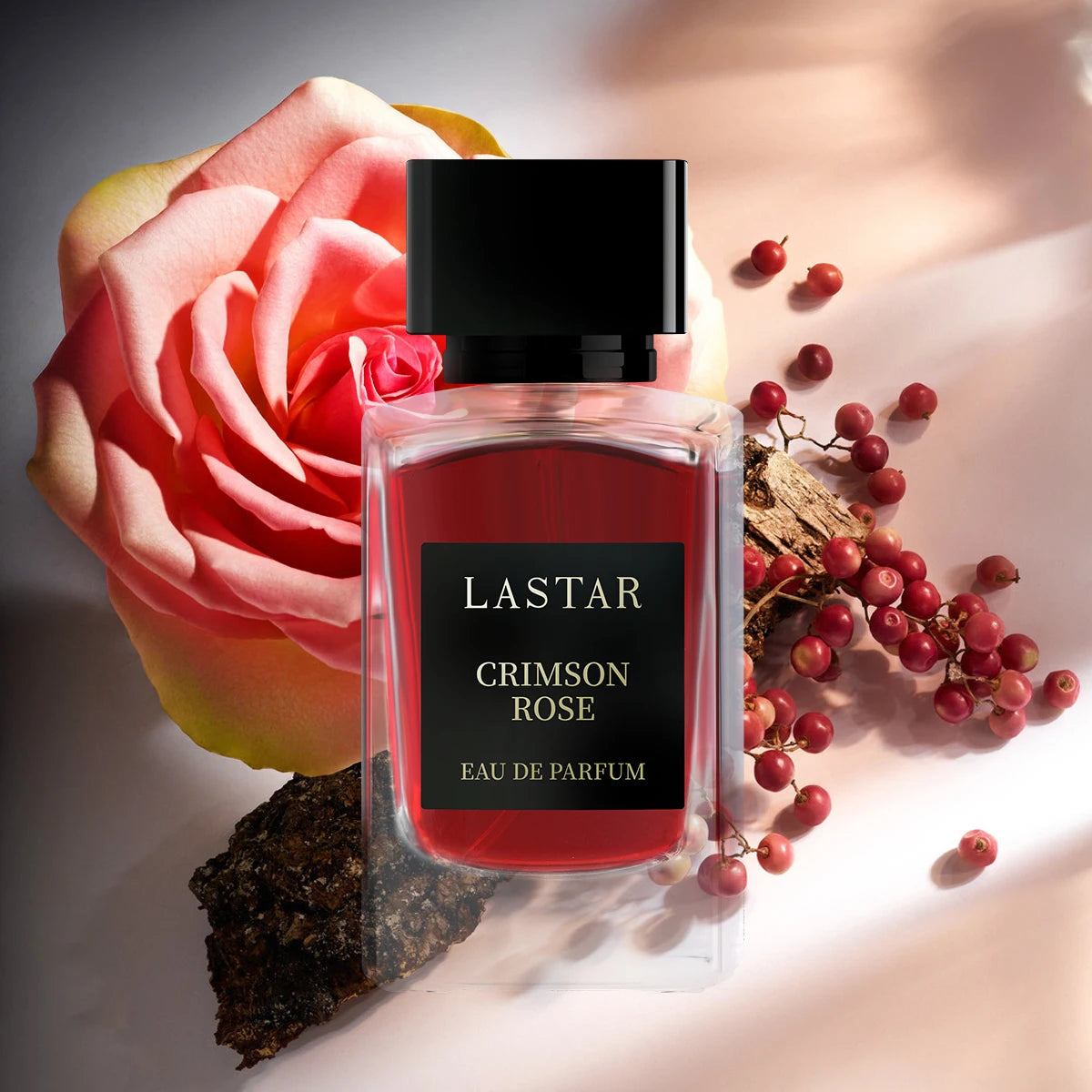 LASTAR Crimson Rose – Eau de Parfum 50 ml | Fragrance Florale Femme
