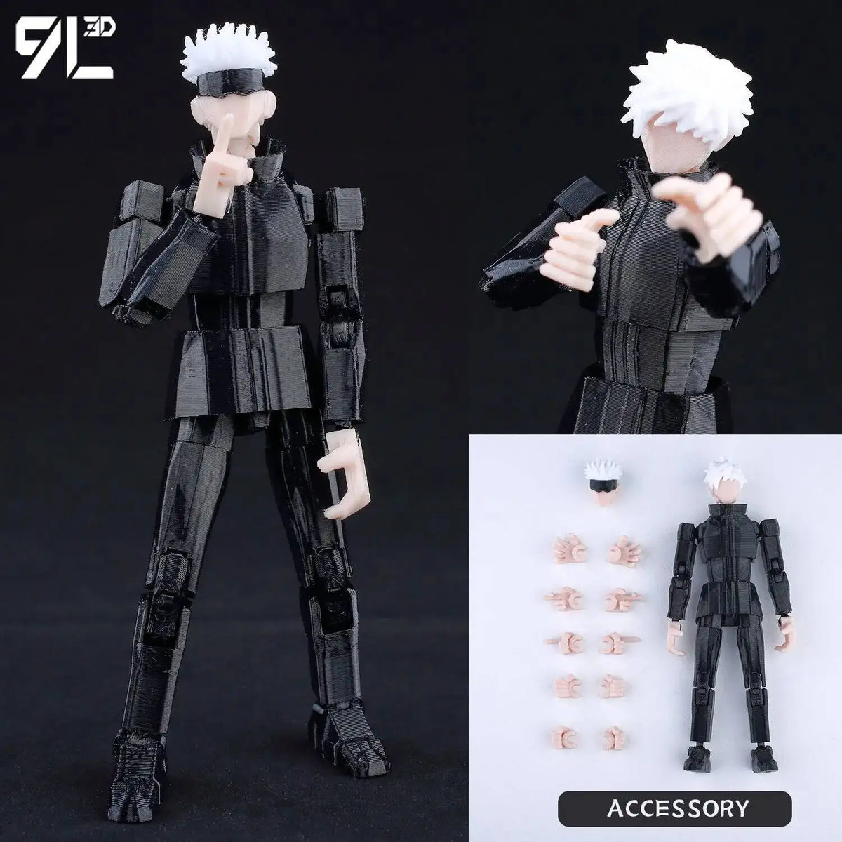 Figurines Articulées Jujutsu Kaisen – Collection Lucky13 / Titan13