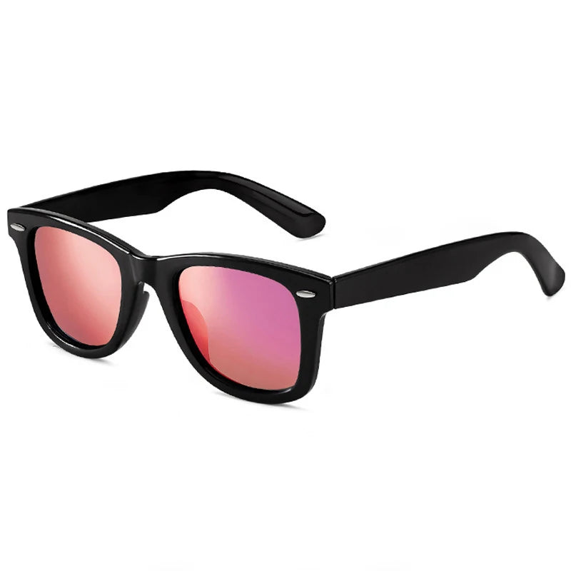 Lunettes de Soleil Style Wayfarer Krokodil – Anti-Reflets UV400 Femme