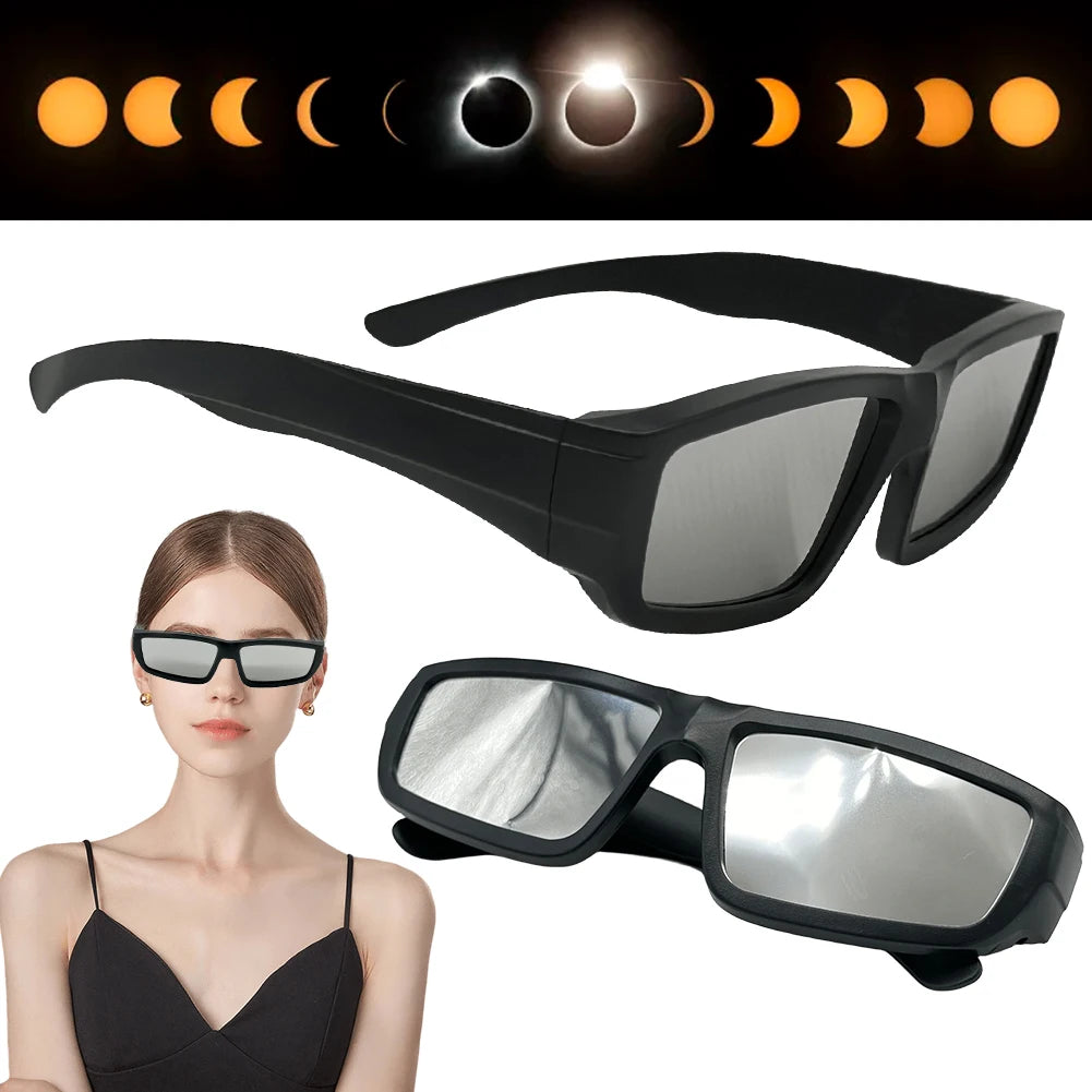 Lunettes d'Observation d'Éclipse Solaire Certifiées ISO – Pack 1 à 10 pièces
