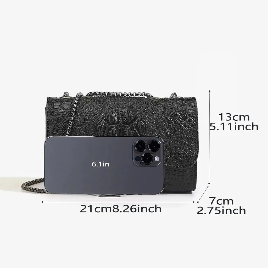Luxury Sequined Crossbody Handbag for Women Brand Chains Shoulder Messenger Bag Casual Purse Fashionable Female Handbags