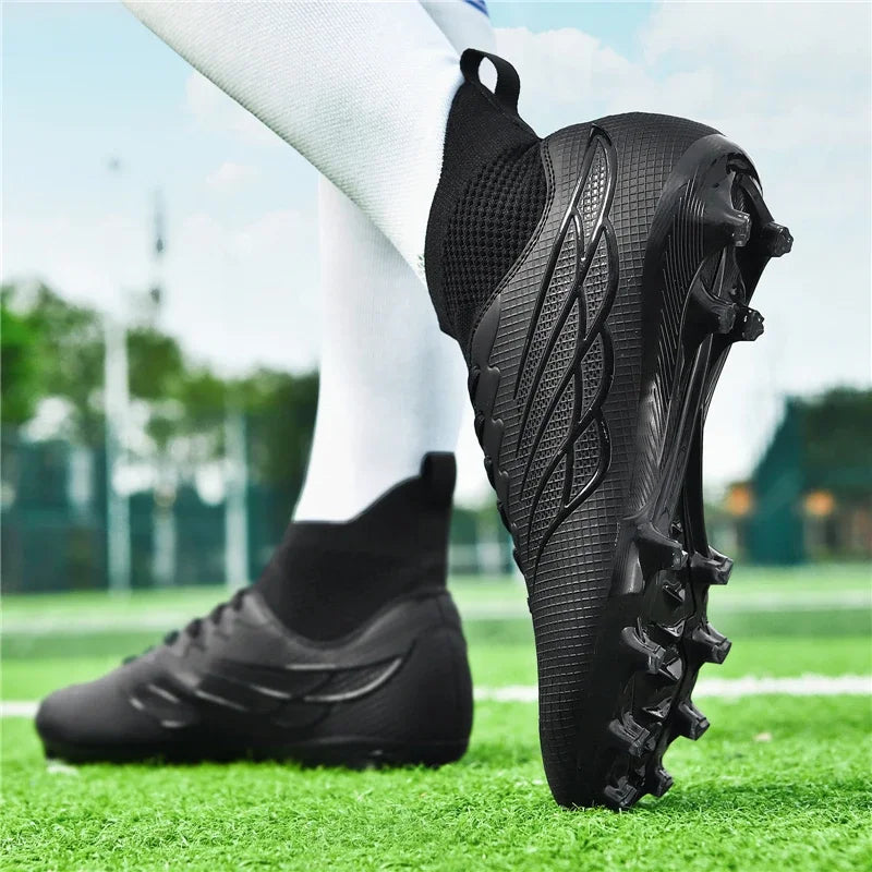 Chaussures de Football Professionnelles PHERON – Crampons Terrain Dur, Légères & Respirantes