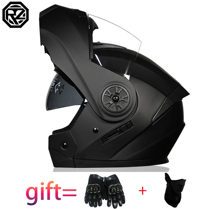 Casque Moto Modulable ORZ – Flip Up, Homologué DOT, ABS Léger 1,3 kg | Unisexe