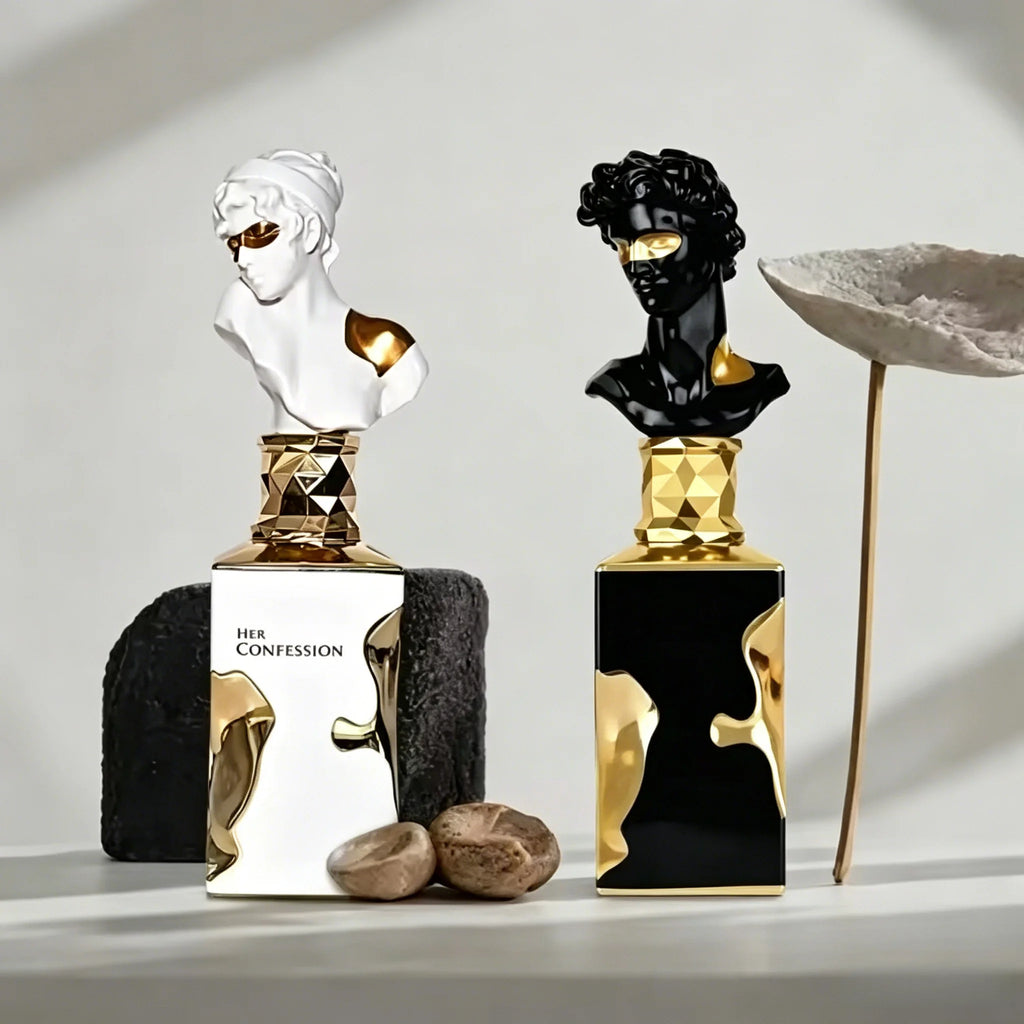 Lattafa Her & His Confession - Coffret Duo Eau de Parfum 100ml | Fragrance Orientale Boisée