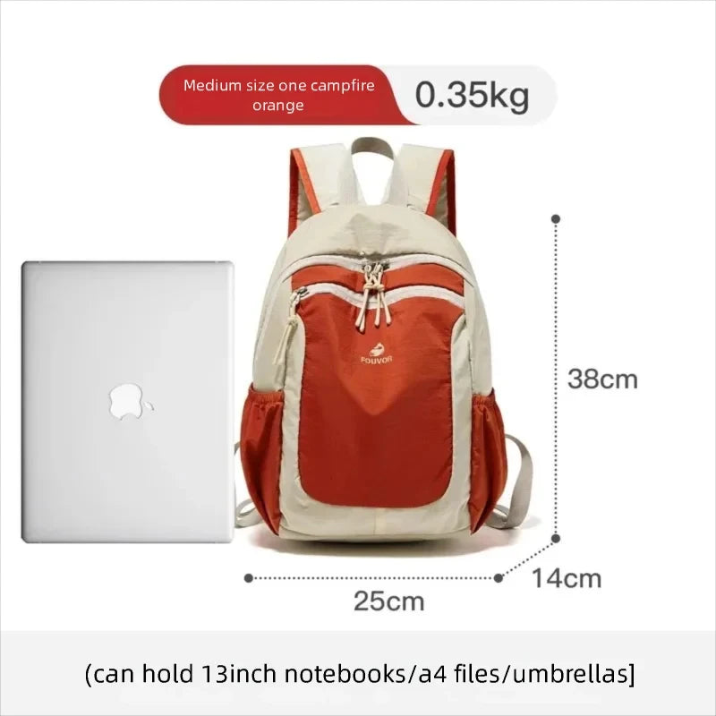Fouvor 2026 New Women's Outdoor Backpack Lightweight Small Backpack Waterproof Travel Bag Casual Daypack Female 3068-06 3068-16