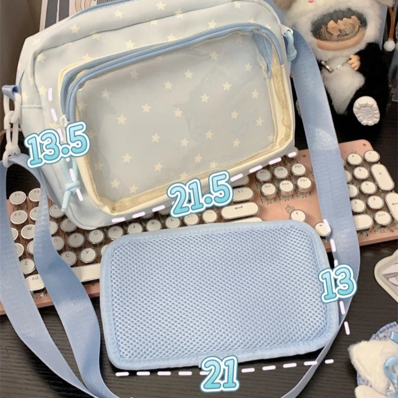 New Casual Dopamine Women Ita Bags Fashion Small Capacity Subculture Crossbody Shoulder Bag Aesthetic Designer Bolso Mujer