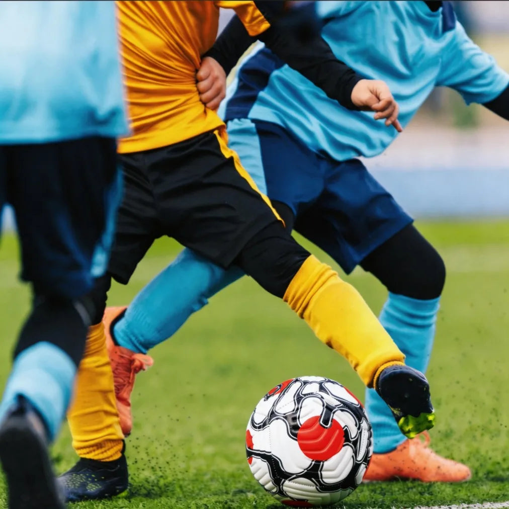 Ballon de Football Professionnel Taille 5 – PU Haute Qualité, Cousu Machine
