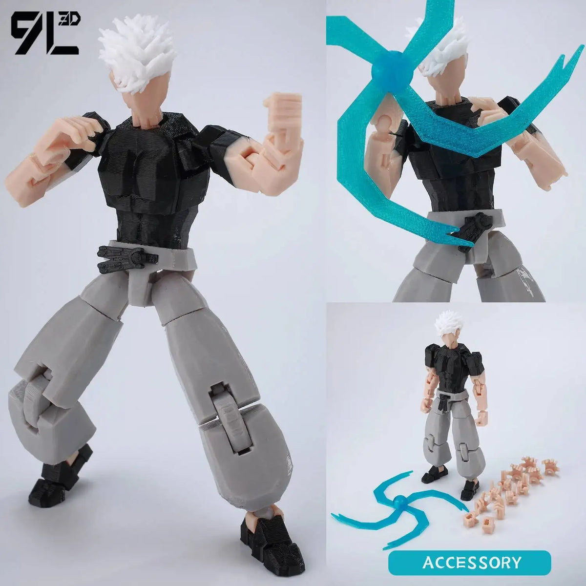 Figurines Articulées Jujutsu Kaisen – Collection Lucky13 / Titan13