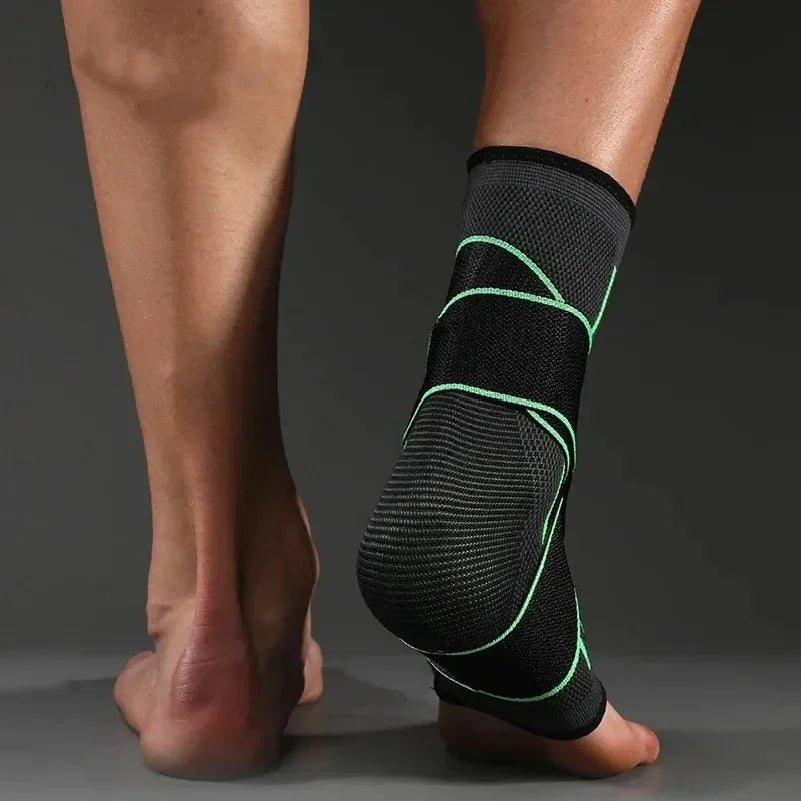 Chevillère de Sport – Bandage Compressif & Sangle Élastique Ajustable