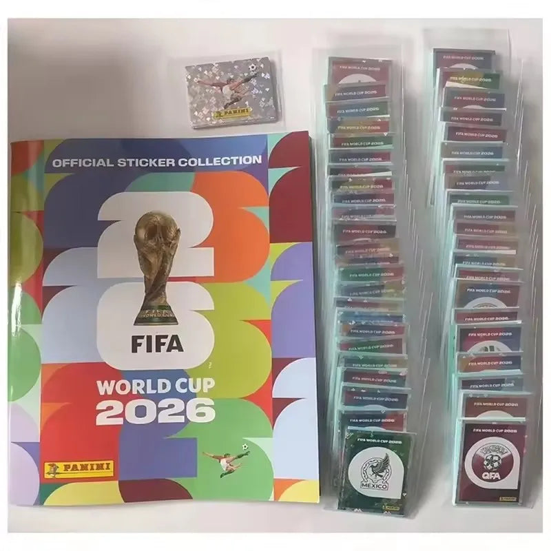 Stickers Panini Coupe du Monde 2026 – Pochettes & Album de Collection Football