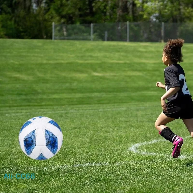 Ballon de Football Officiel Taille 5 – Entraînement & Match, PVC Durable