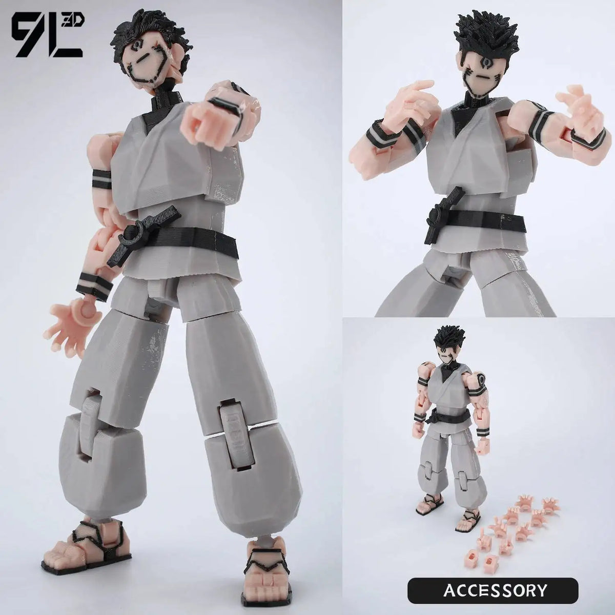 Figurines Articulées Jujutsu Kaisen – Collection Lucky13 / Titan13