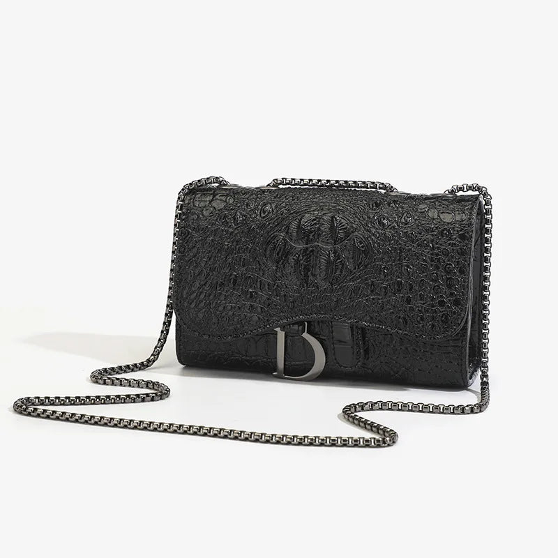 Luxury Sequined Crossbody Handbag for Women Brand Chains Shoulder Messenger Bag Casual Purse Fashionable Female Handbags