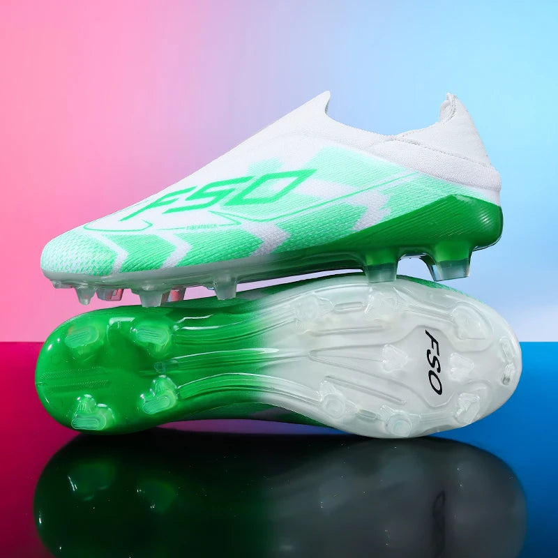 Chaussures de Football Homme – Crampons Professionnels Terrain Gazon & Futsal