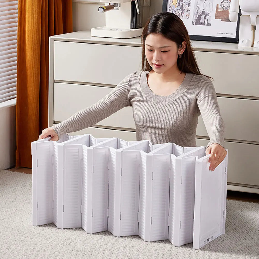 Boîte à Chaussures Transparente Empilable 3 ou 6 Niveaux – Anti-Poussière | Pliable | Salon & Chambre