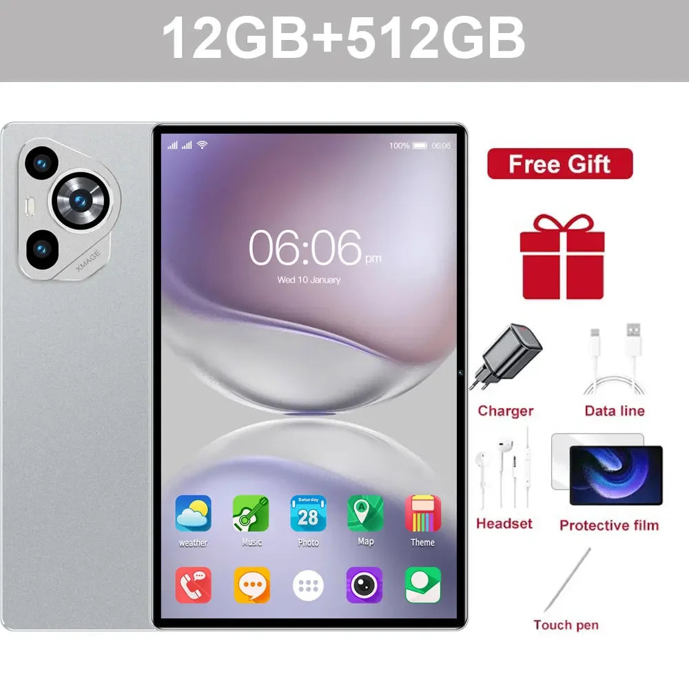 2026 New Original Global Version Pad 16 Pro 11 inch HD 4K Android 15 24GB+2TB 20000mAh 5G Dual SIM WiFi GPS mi tableta android