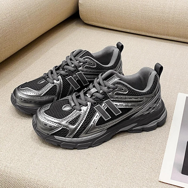 Sneakers Casual Rétro Homme & Femme – Légères, Respirantes, Semelle Caoutchouc
