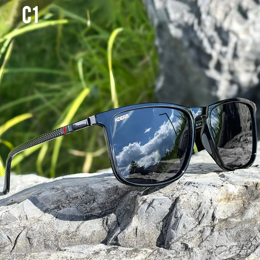 Lunettes de Soleil KDEAM XL Polarisées Photochromiques – Grande Monture Homme