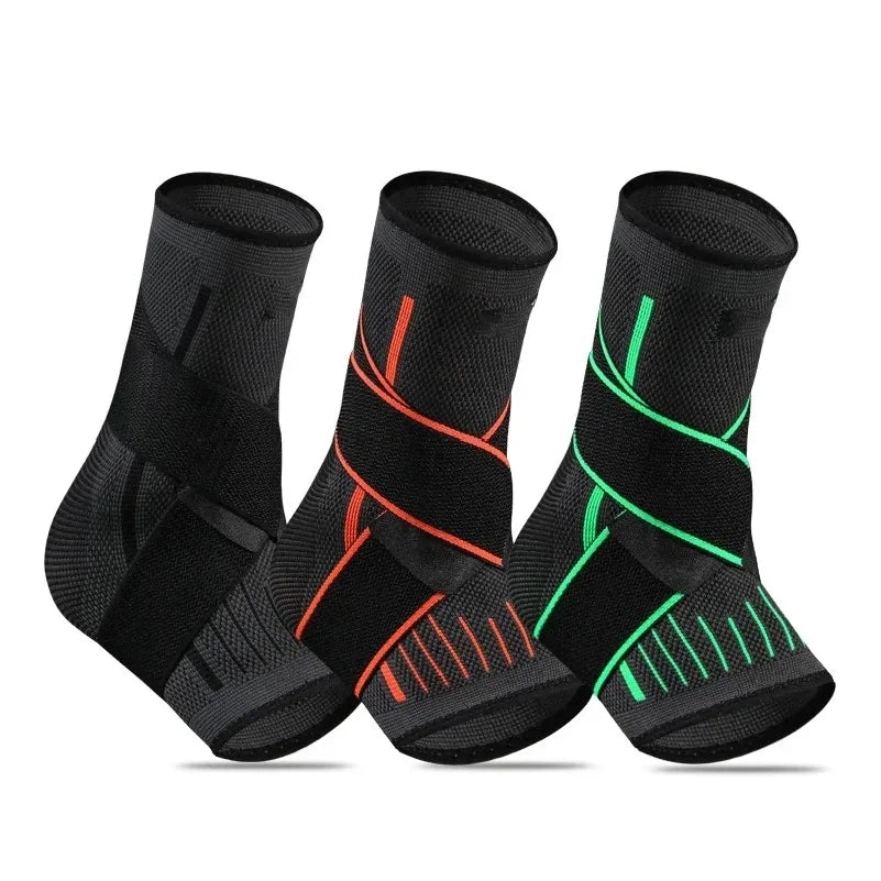 Chevillère de Sport – Bandage Compressif & Sangle Élastique Ajustable