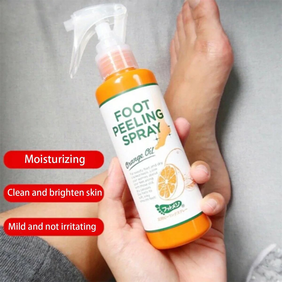 Spray Exfoliant Pied 110ml – Gommage & Élimination des Peaux Mortes