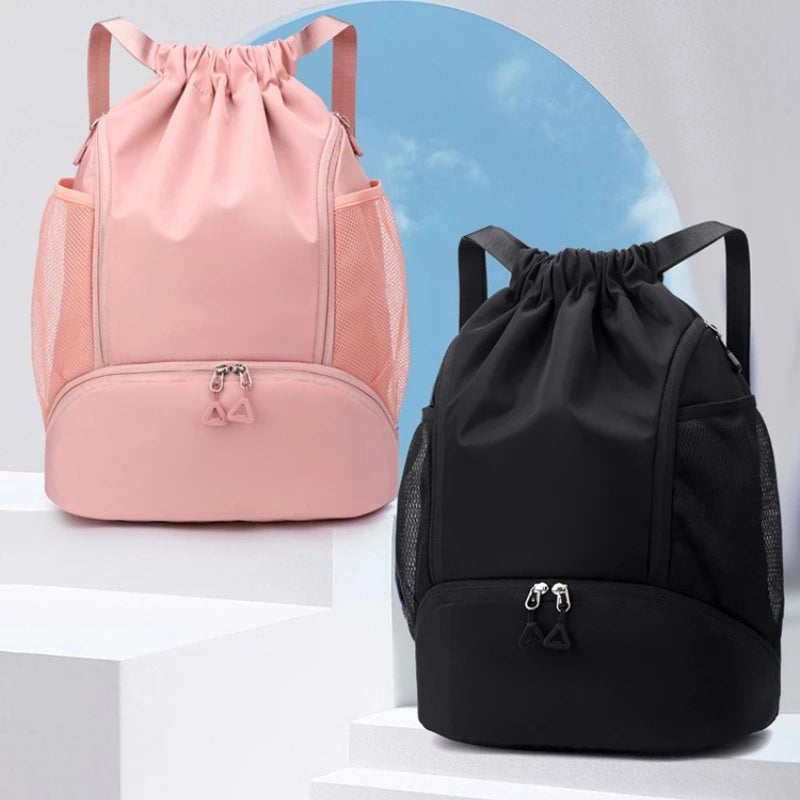 New Waterproof Tennis Bag Large Multifunctional Badminton Racket Backpack with Shoes Pocket  Capacity Sports Bag