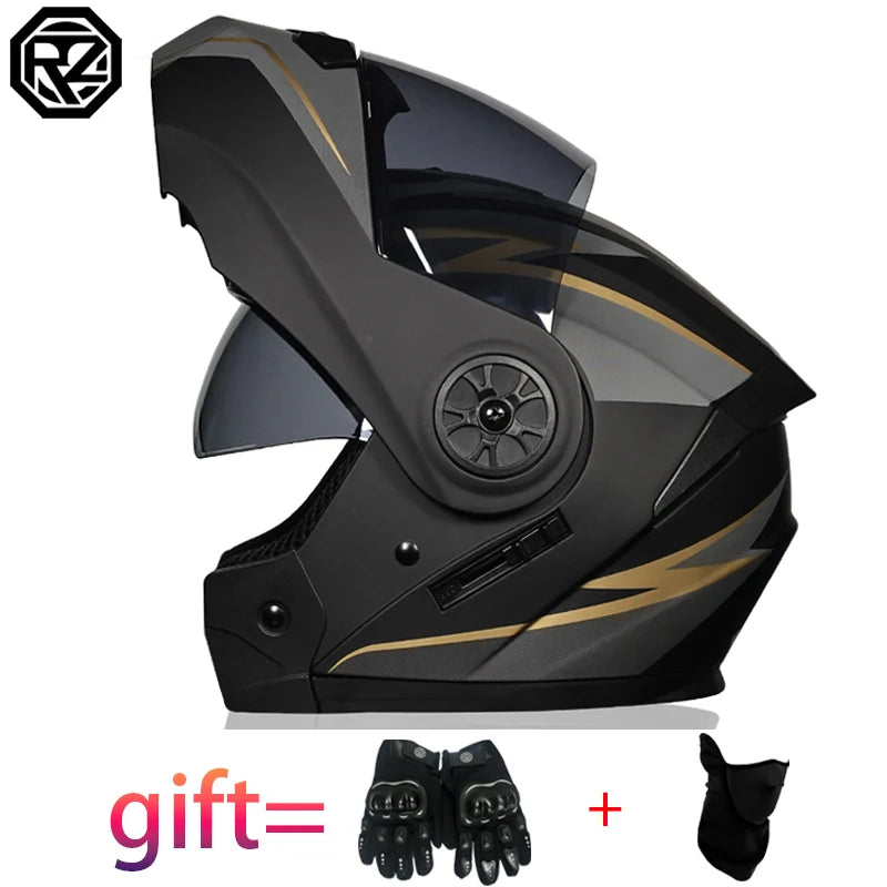 Casque Moto Modulable ORZ – Flip Up, Homologué DOT, ABS Léger 1,3 kg | Unisexe