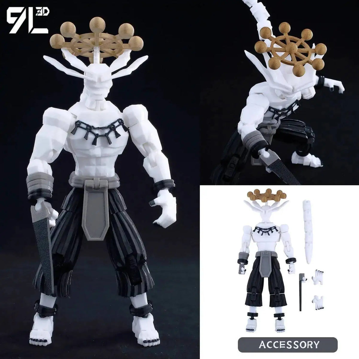 Figurines Articulées Jujutsu Kaisen – Collection Lucky13 / Titan13