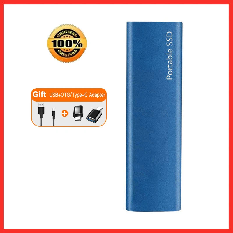 Disque Dur SSD Externe Portable USB 3.0 - Haute Vitesse - 1To à 256To