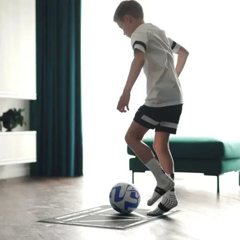 Tapis d'Entraînement Football – Antidérapant, Pliable, Intérieur & Extérieur