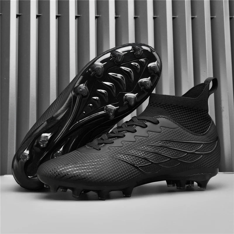 Chaussures de Football Professionnelles PHERON – Crampons Terrain Dur, Légères & Respirantes
