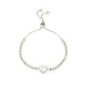 Women's 18K Gold Plated Square Zircon Bracelet – Adjustable & Rhinestone