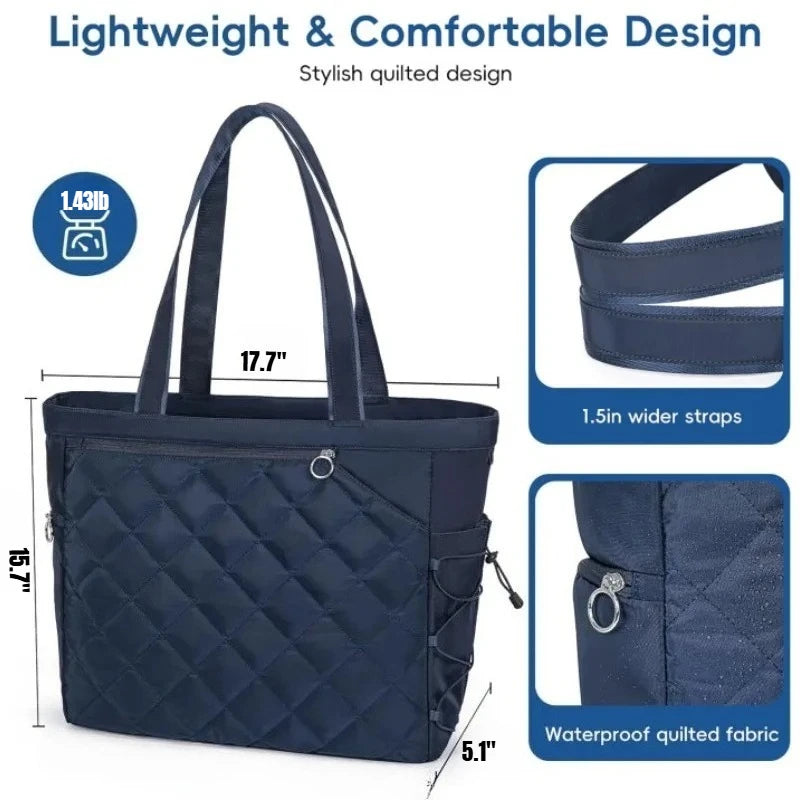 29L Tennis Handbag with Shoe Compartment Tennis Badminton One Shoulder Bags for 2-4 Rackets Waterproof Lightweight Bag Men Women