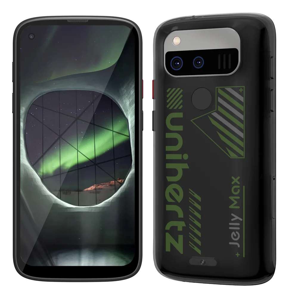 Unihertz Jelly Max – Smartphone 5G Compact 12 Go + 256 Go, Caméra 100 MP, Batterie 4000 mAh