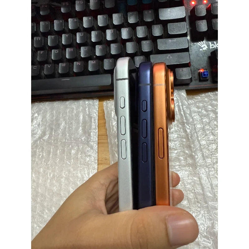 Fake Mobile Replica Model For iPhone 17E 16e Air 16 Pro Max Plus 13 14 15pro Dummy Smartphones Faux Copy Cell Phone Telefon Toys