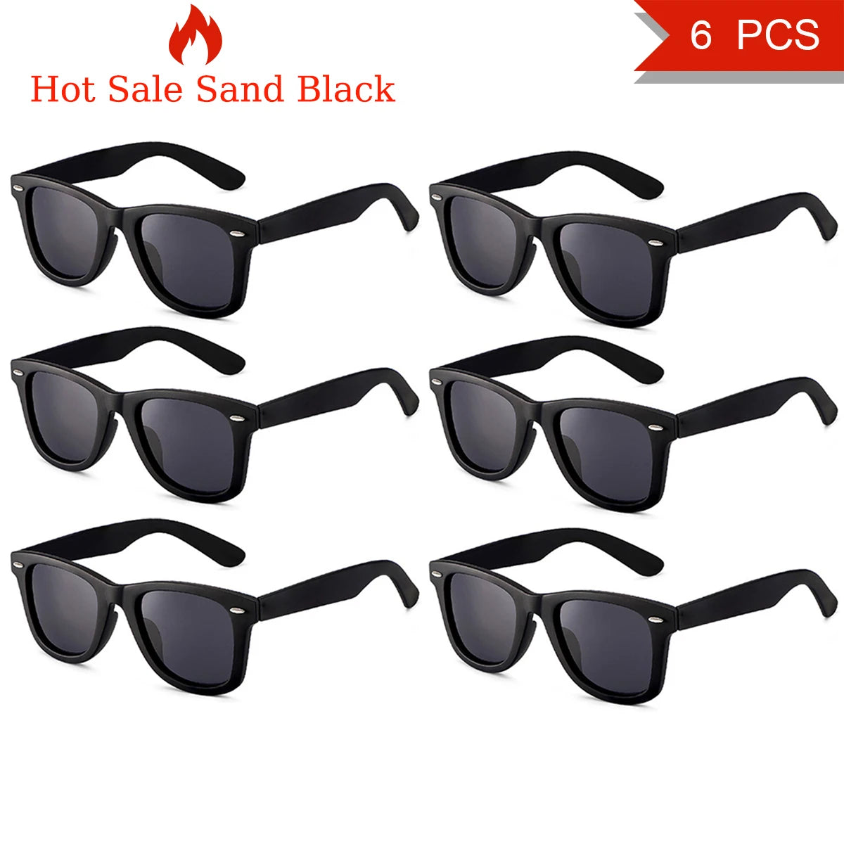 Lunettes de Soleil Style Wayfarer Krokodil – Anti-Reflets UV400 Femme