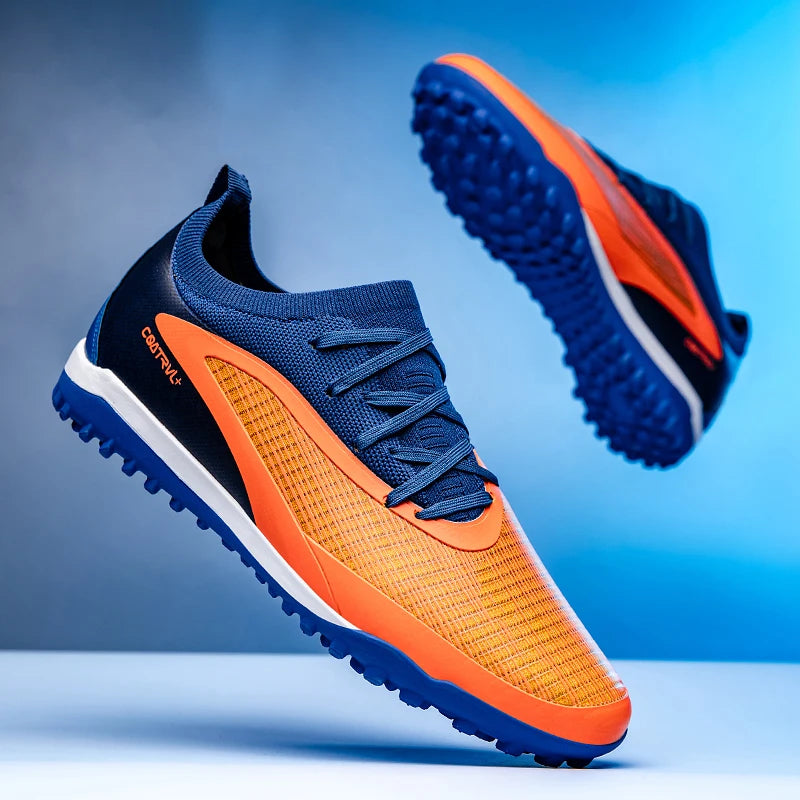 New Men Football Boots Sport Adult Long Spikes Soccer Shoes Training Outdoor Cleats Breathable Non Slip Boys Match Comfortable