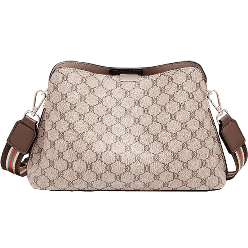 FOXER Women's Shoulder Bag PVC Leather Casual Tote Bag Large Capacity Retro Female Bucket Bag Office Work Crossbody Bag Purse