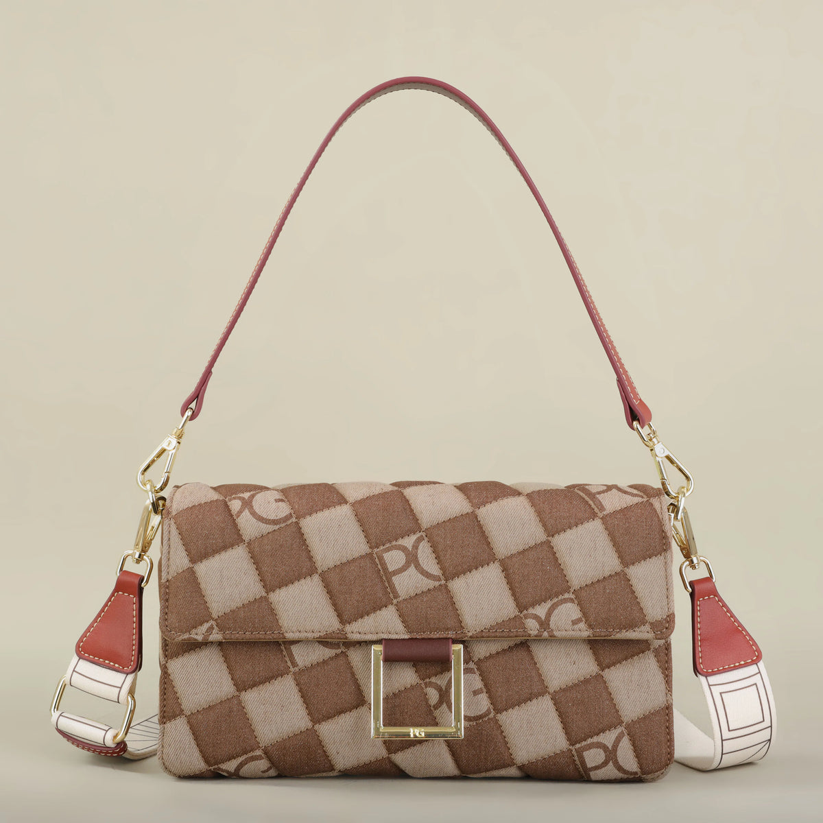 Sac Bandoulière Femme PG Patsy Garis 2026 – Style Cowboy Latin, Coton, Toutes Saisons, 12 Coloris