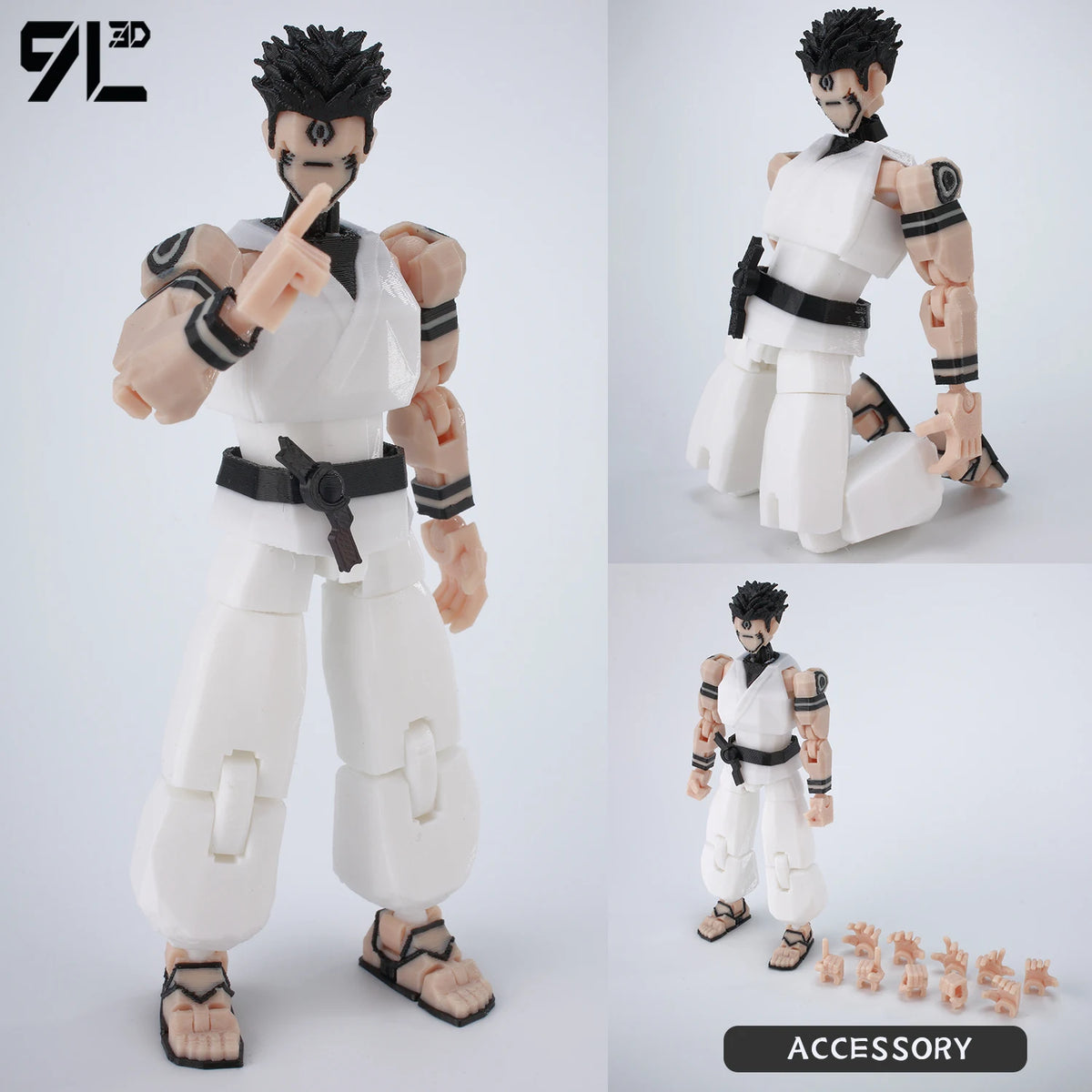 Figurines Articulées Jujutsu Kaisen – Collection Lucky13 / Titan13